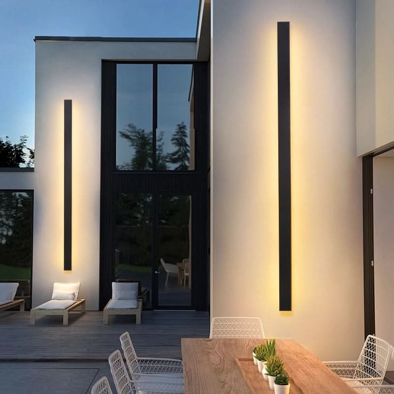 IP65 Outdoor LED Wall Light - Modern Minimalist Design for Garden & Patio