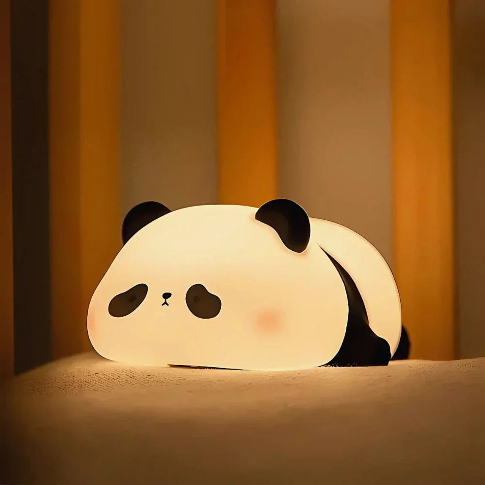 Touch Control Bedside Table Lamp - Cute Night Light for Bedroom