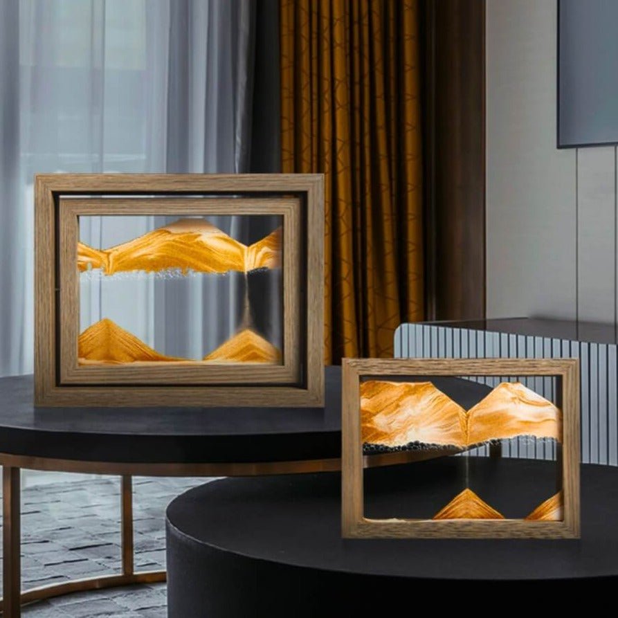 Natural Wood Sand Art Kit - Creative DIY Home Decor for Kids