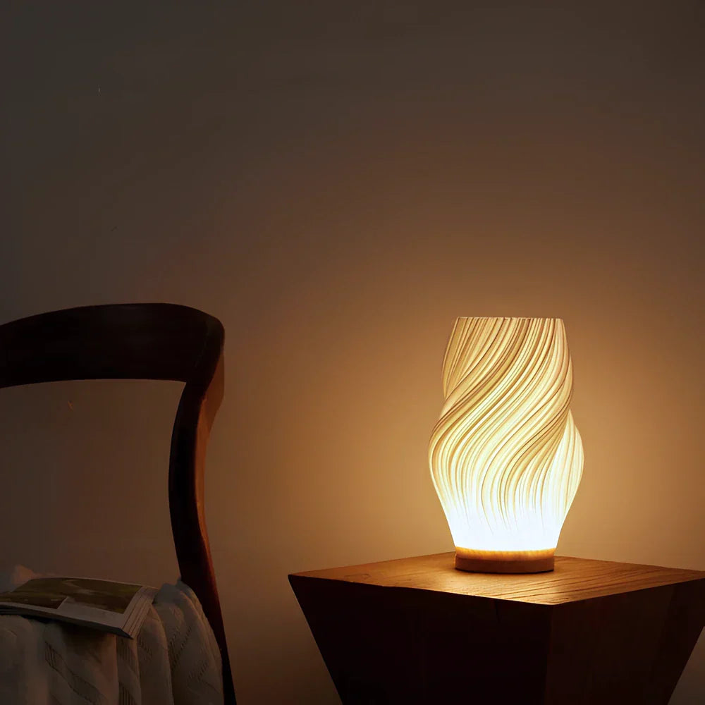 Adjustable Table Lamp with Warm & Natural Glow for Home Decor