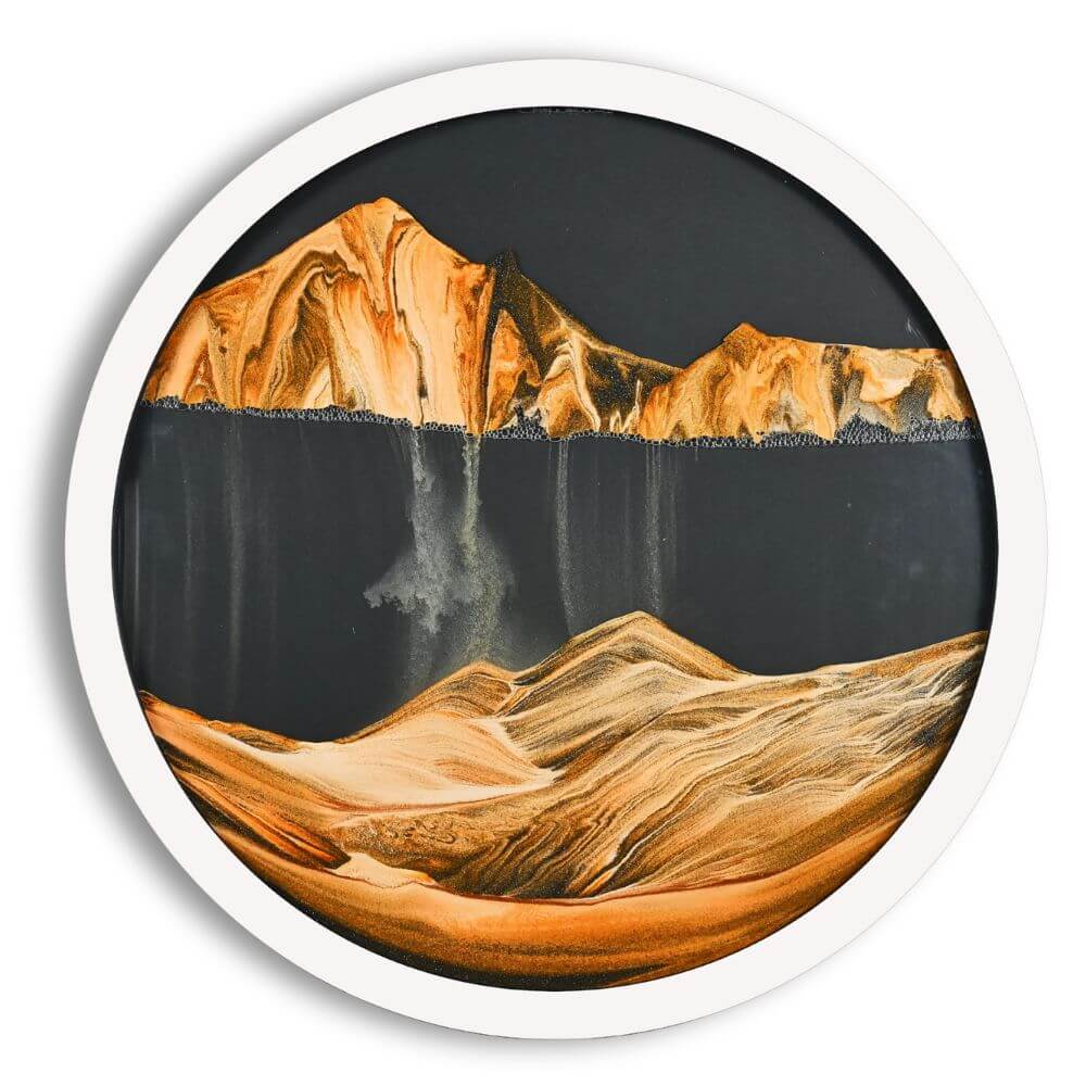 Black Wall Art Mount - Stylish Home Decor for Artwork Display