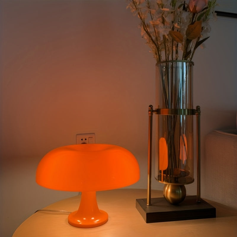 Modern LED Mushroom Table Lamp - USB Bedside & Decorative Light