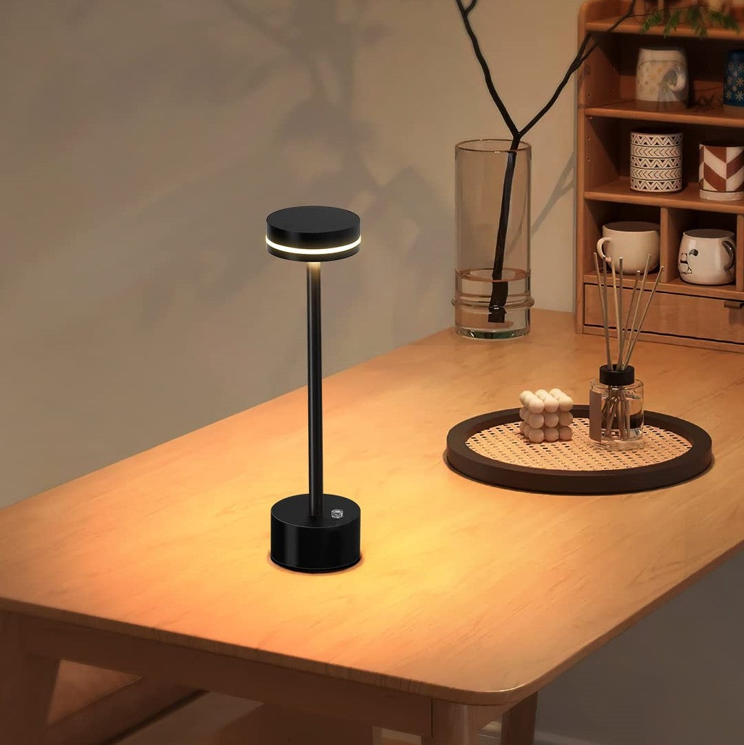 Portable Rechargeable LED Table Lamp - Cordless Modern Design