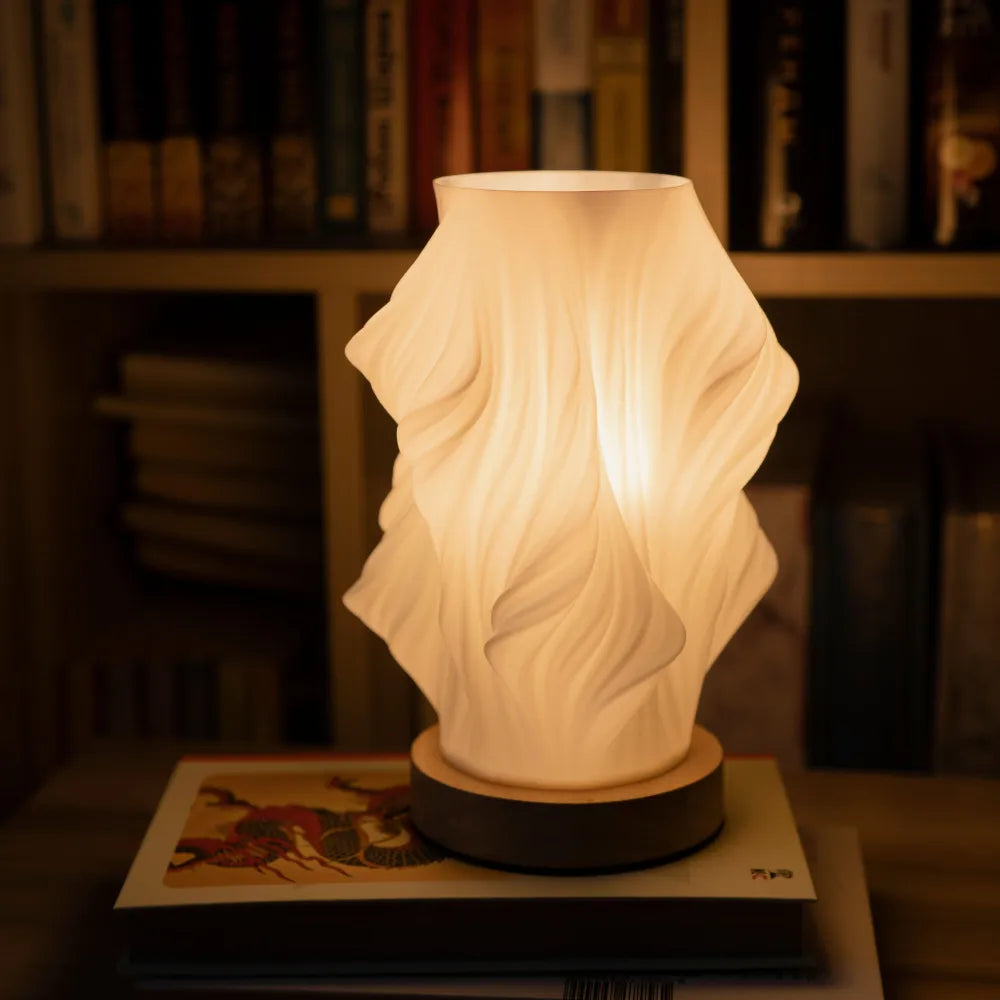 Adjustable Table Lamp with Warm & Natural Glow for Home Decor