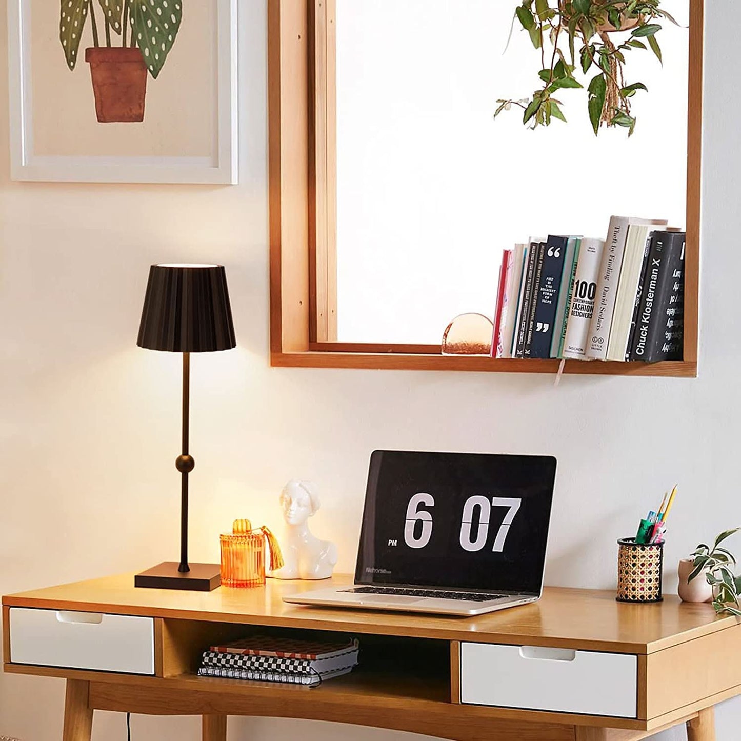 Dimmable LED Table Lamp with Touch Control and Adjustable Brightness