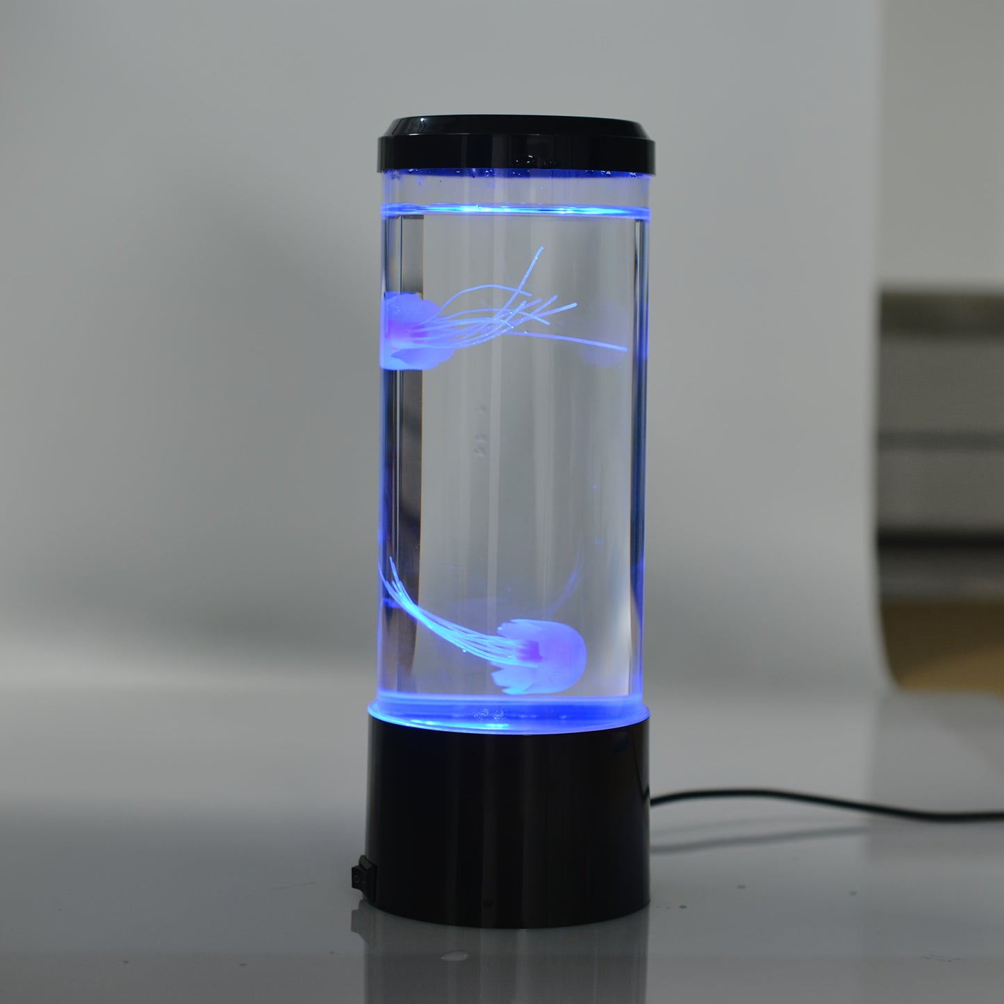 Colorful LED Lava Lamp with Jellyfish Effect - USB Table Light