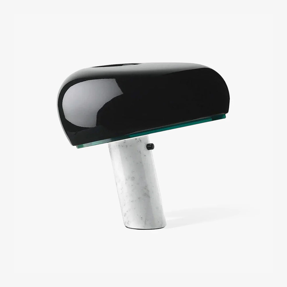 Elegant Marble Table Lamp for Bedroom, Living Room & Office Lighting