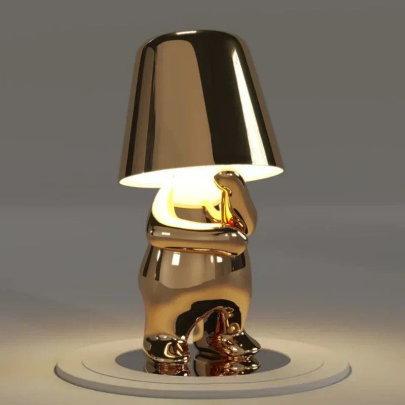Portable Dimmable Table Lamp - Modern Mood Light for Home Decor