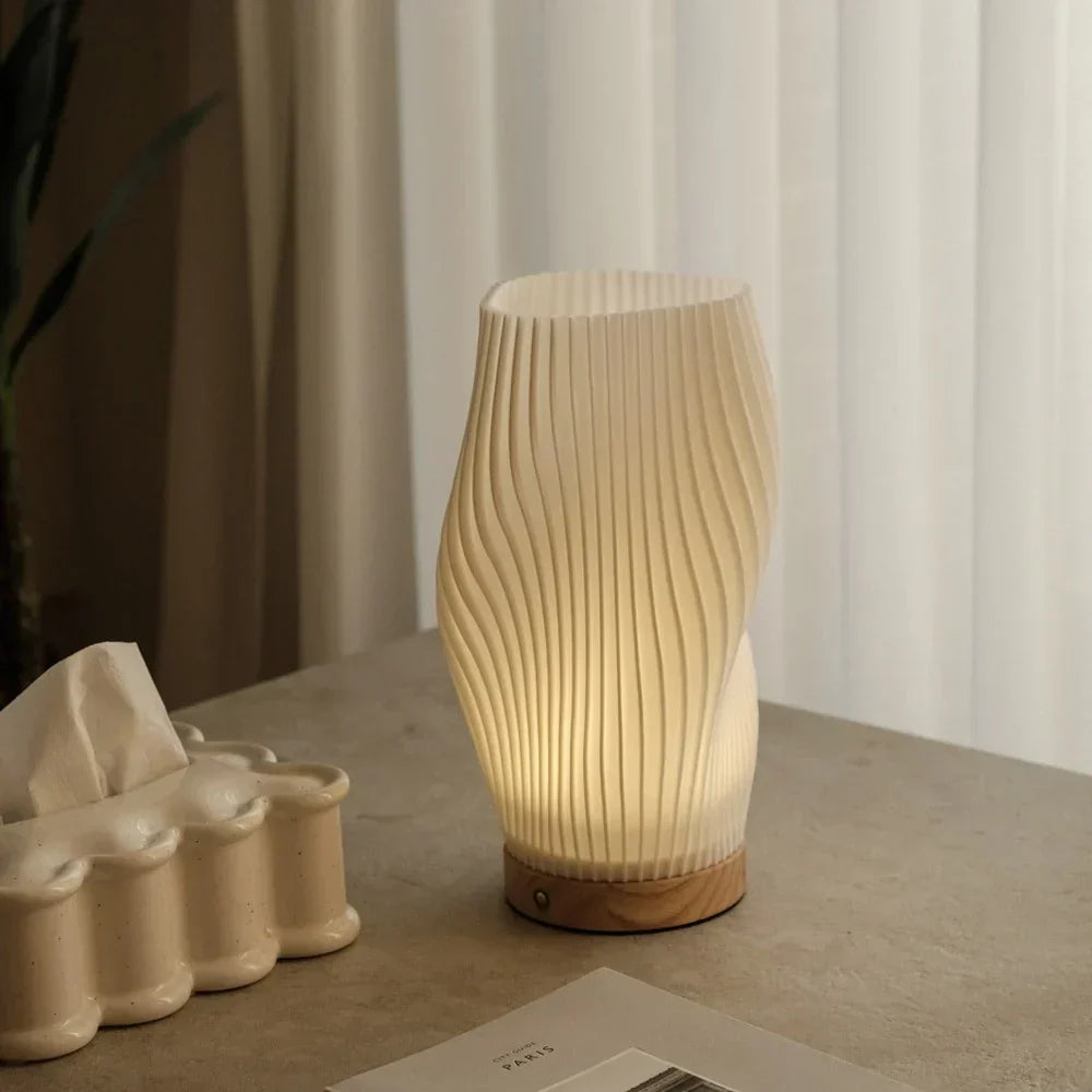 Adjustable Table Lamp with Warm & Natural Glow for Home Decor