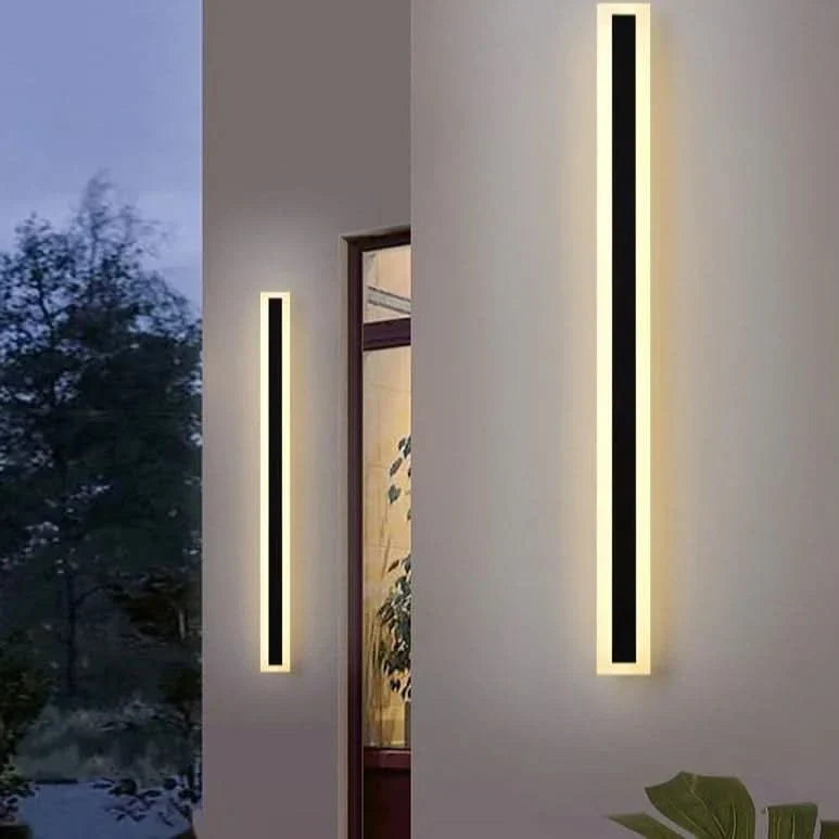 Outdoor Waterproof LED Wall Light - Minimalist Design, IP65 Rated