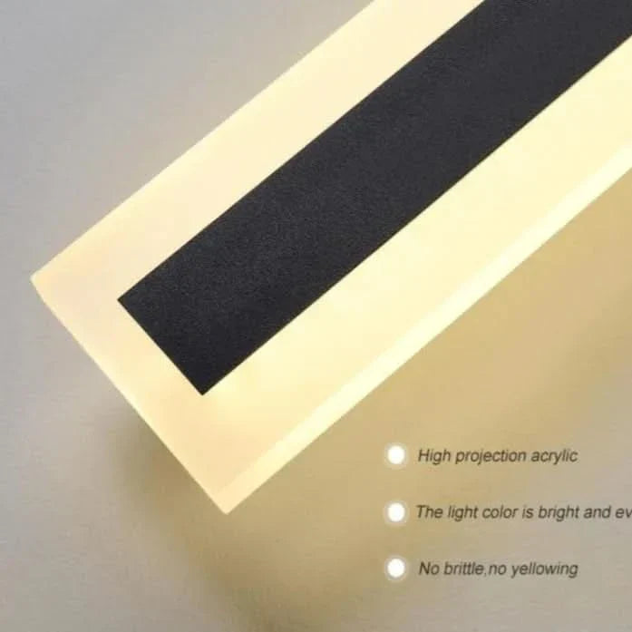 Outdoor Waterproof LED Wall Light - Minimalist Design, IP65 Rated