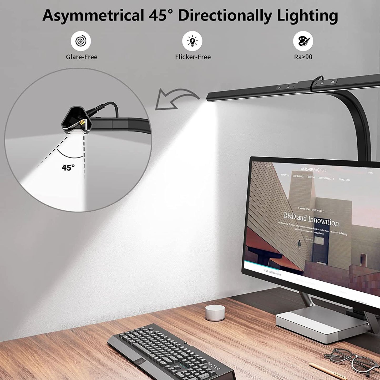 Modern Architect Desk Lamp with Adjustable Arm for Home Office