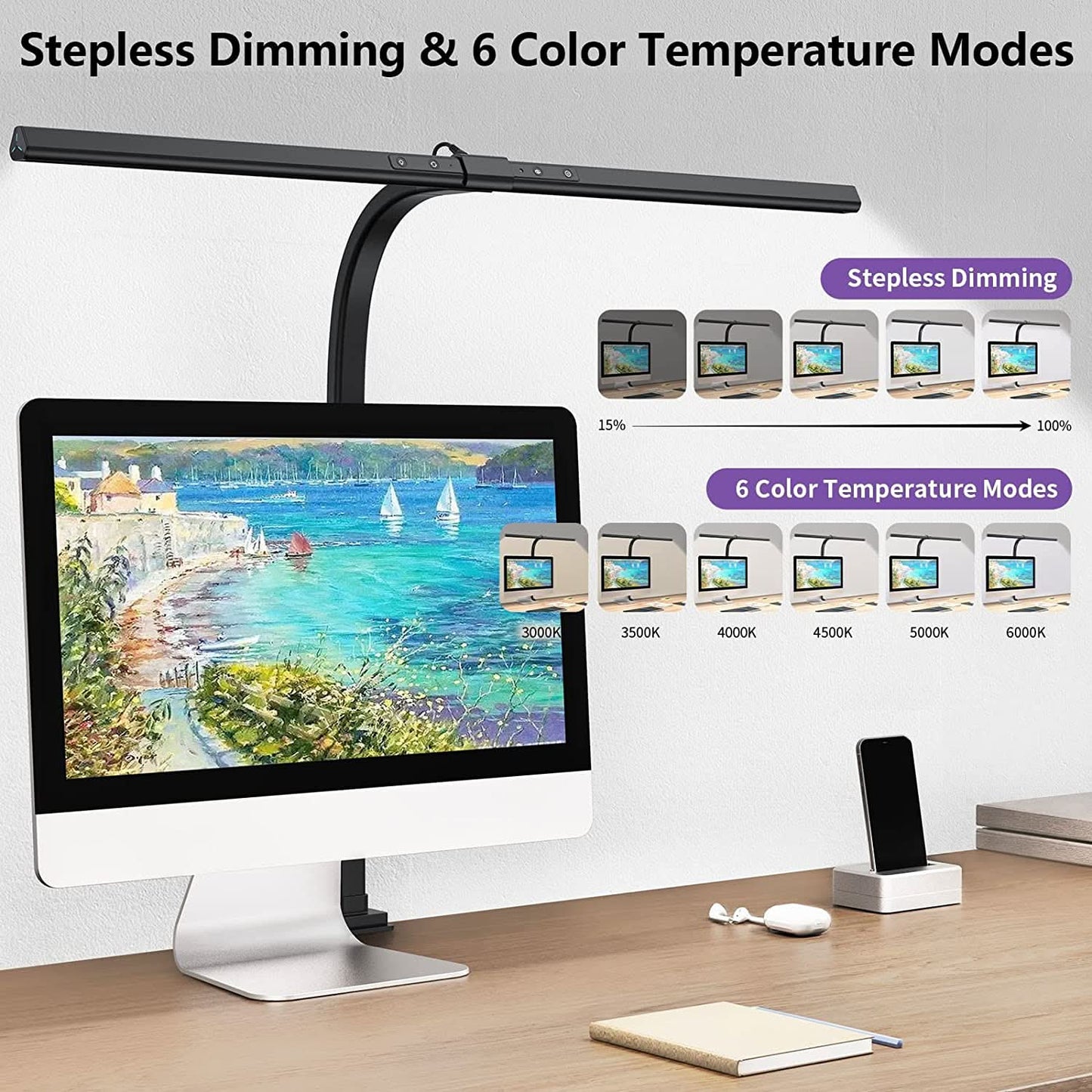 Modern Architect Desk Lamp with Adjustable Arm for Home Office