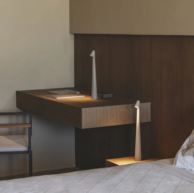 Cordless LED Table Lamp - Portable with 3 Brightness Settings