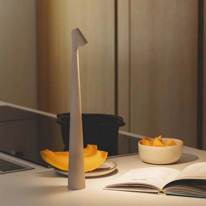 Cordless LED Table Lamp - Portable with 3 Brightness Settings