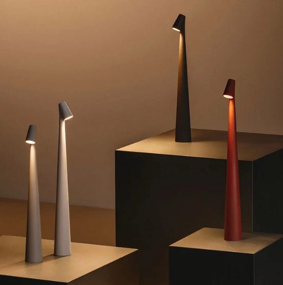 Cordless LED Table Lamp - Portable with 3 Brightness Settings