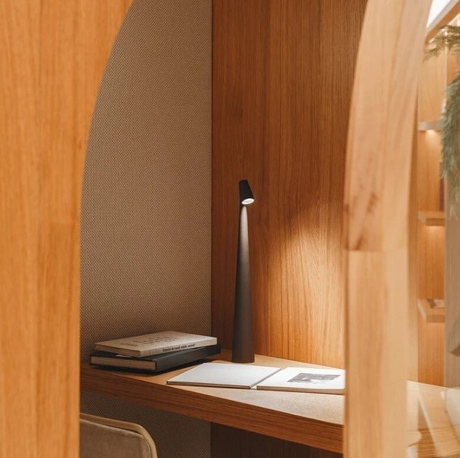 Cordless LED Table Lamp - Portable with 3 Brightness Settings