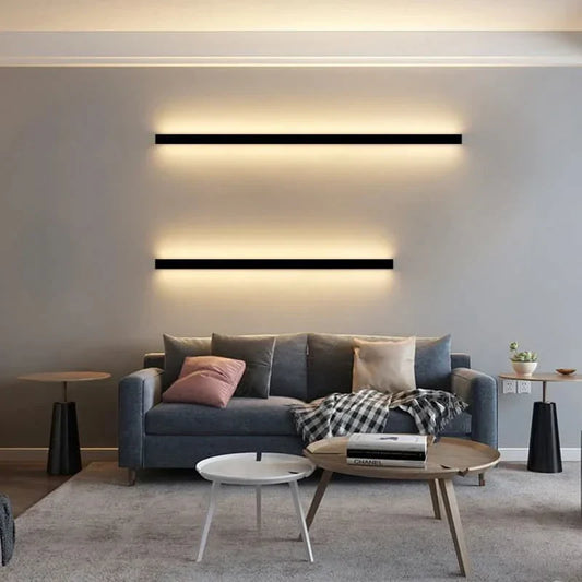 Modern Minimalist LED Wall Light - Stylish Linear Design for Home