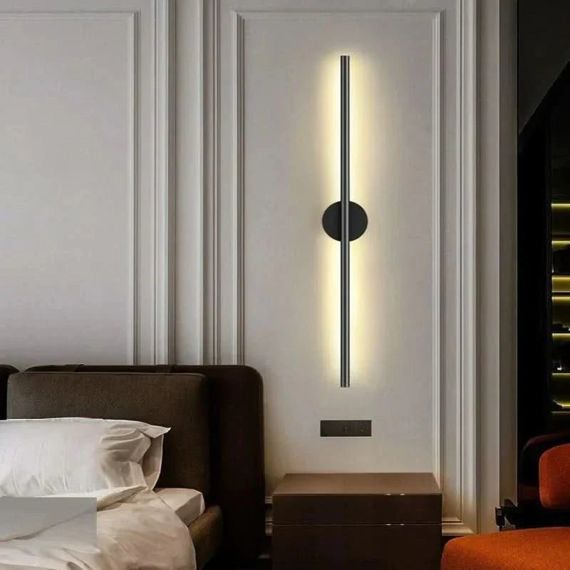 Minimalist Round LED Wall Light Fixture for Modern Home Decor