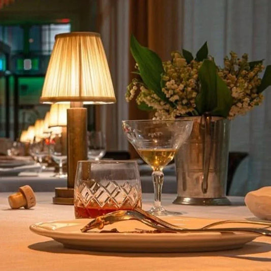 Cordless LED Table Lamp - Rechargeable Modern Desk Light for Home