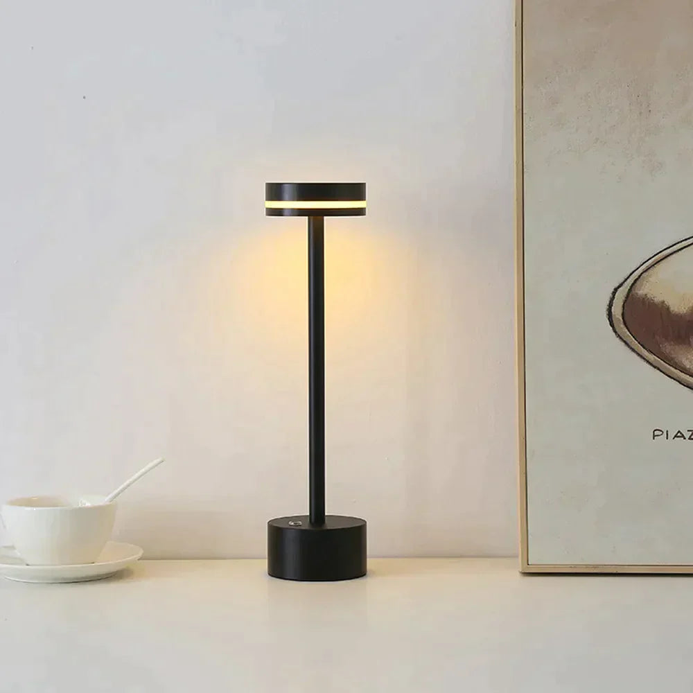 Portable Rechargeable LED Table Lamp - Cordless Modern Design