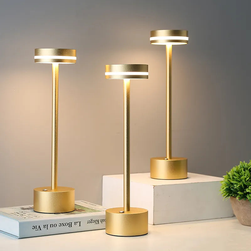 Portable Rechargeable LED Table Lamp - Cordless Modern Design