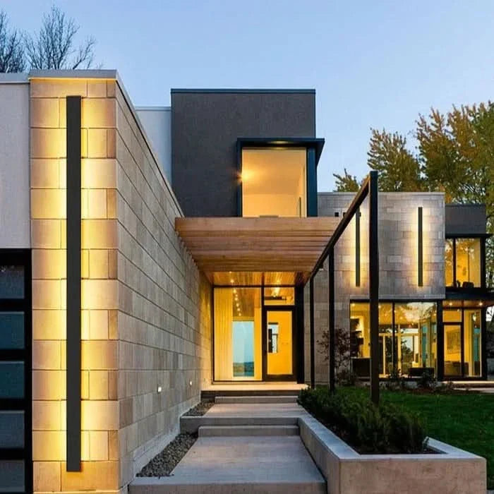 IP65 Outdoor LED Wall Light - Modern Minimalist Design for Garden & Patio