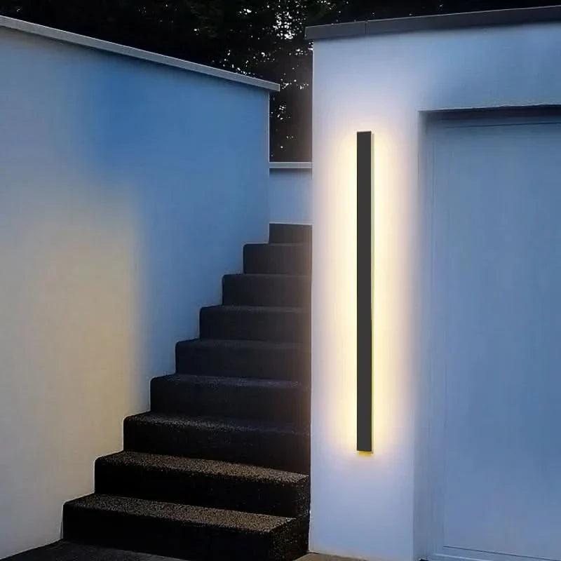 IP65 Outdoor LED Wall Light - Modern Minimalist Design for Garden & Patio