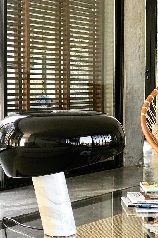 Elegant Marble Table Lamp for Bedroom, Living Room & Office Lighting