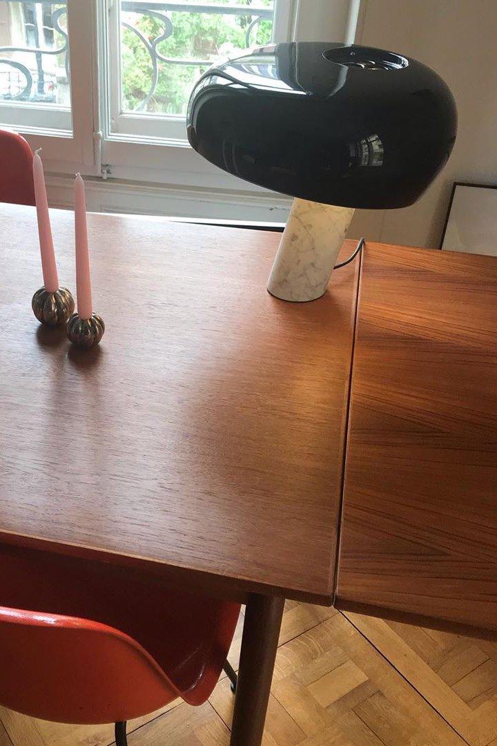 Elegant Marble Table Lamp for Bedroom, Living Room & Office Lighting