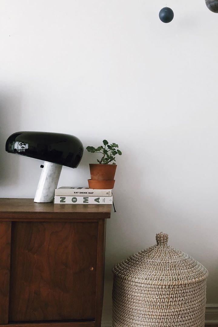 Elegant Marble Table Lamp for Bedroom, Living Room & Office Lighting