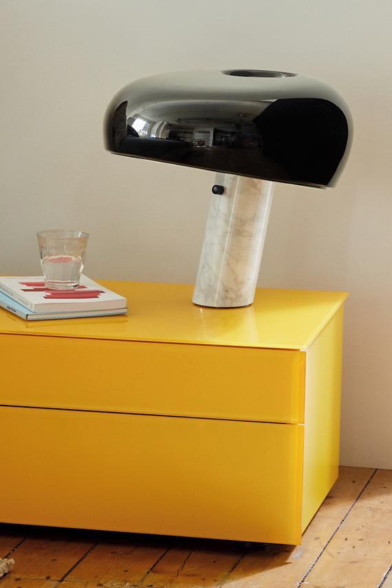 Elegant Marble Table Lamp for Bedroom, Living Room & Office Lighting