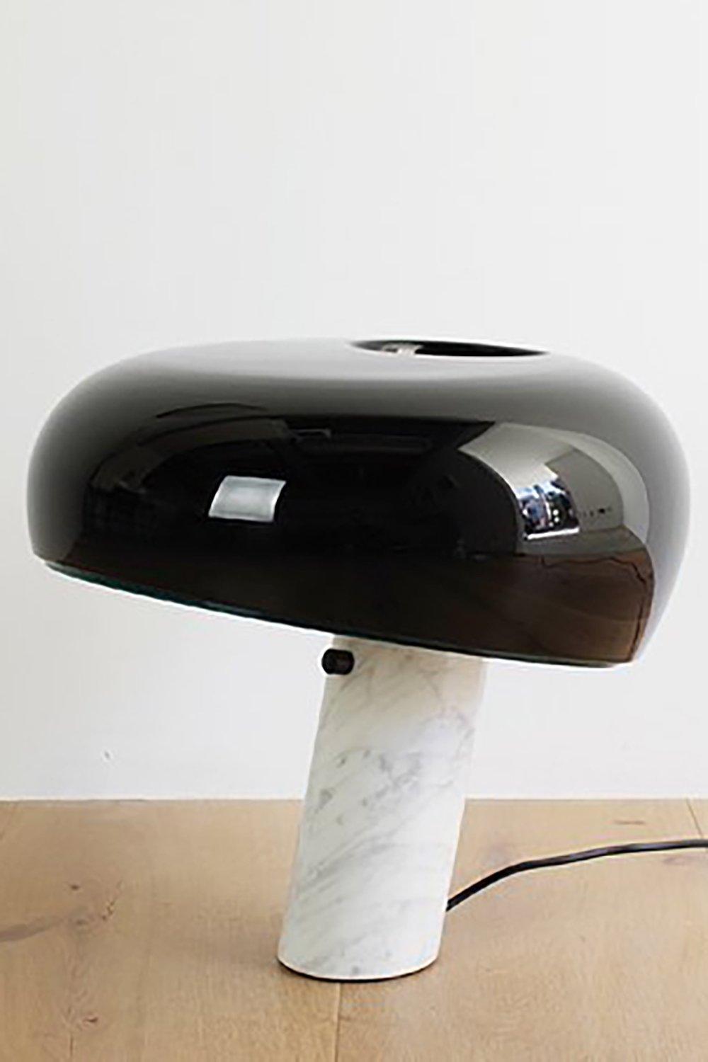 Elegant Marble Table Lamp for Bedroom, Living Room & Office Lighting