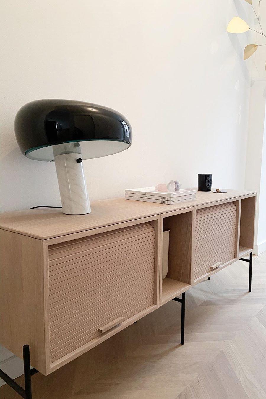 Elegant Marble Table Lamp for Bedroom, Living Room & Office Lighting