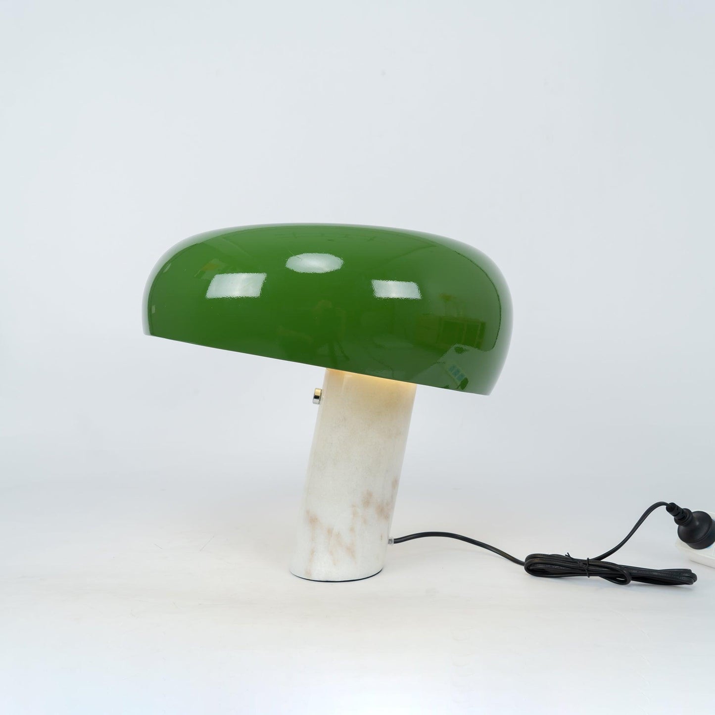 Elegant Marble Table Lamp for Bedroom, Living Room & Office Lighting