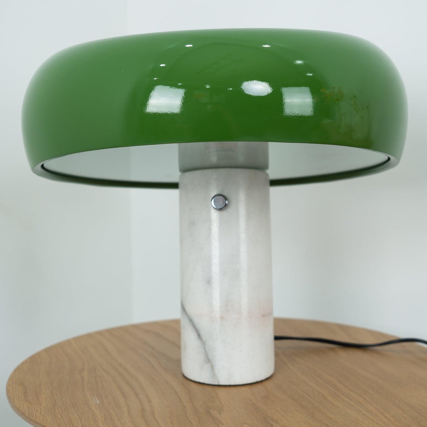 Elegant Marble Table Lamp for Bedroom, Living Room & Office Lighting