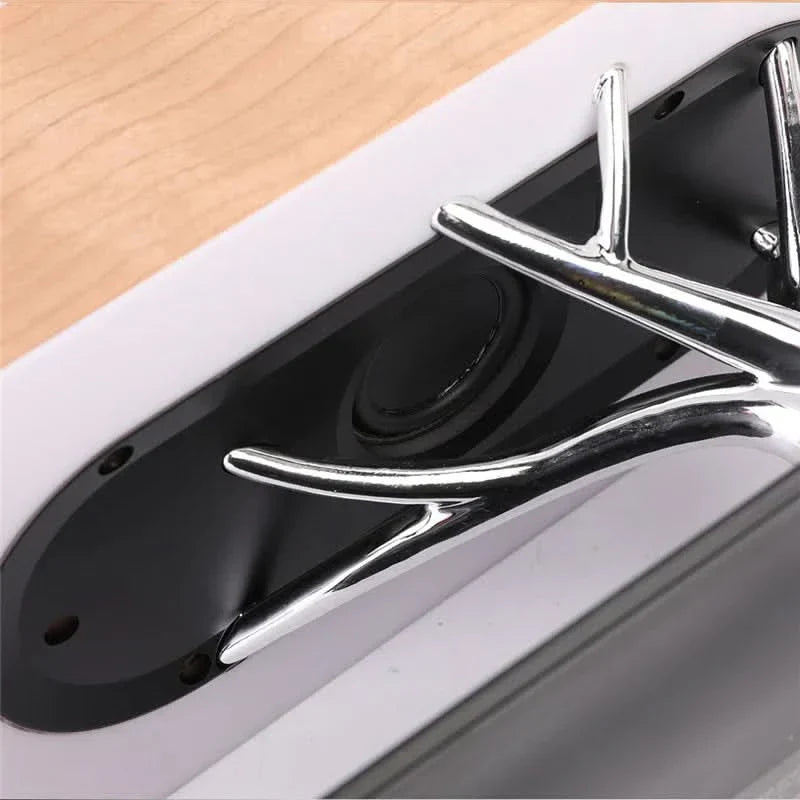 Smart Table Lamp with Bluetooth Speaker & Wireless Charging Pad