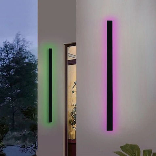 RGB Outdoor IP65 Wall Light - LED Minimalist Garden Atmosphere Lighting