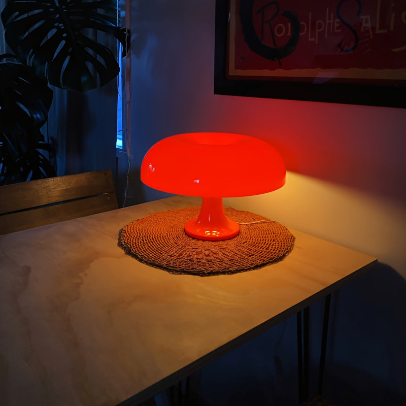 Modern LED Mushroom Table Lamp - USB Bedside & Decorative Light
