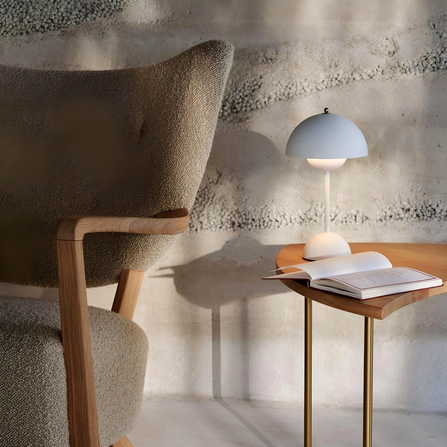 Dimmable Energy-Saving Scandinavian LED Table Lamp for Home Decor