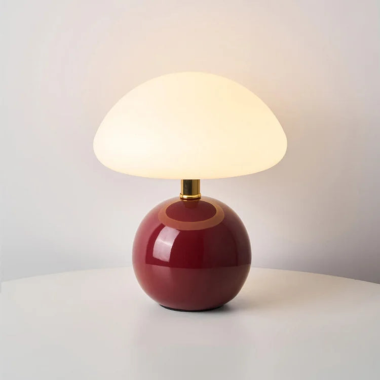 Adjustable Retro Mushroom Table Lamp - Warm Minimalist Lighting