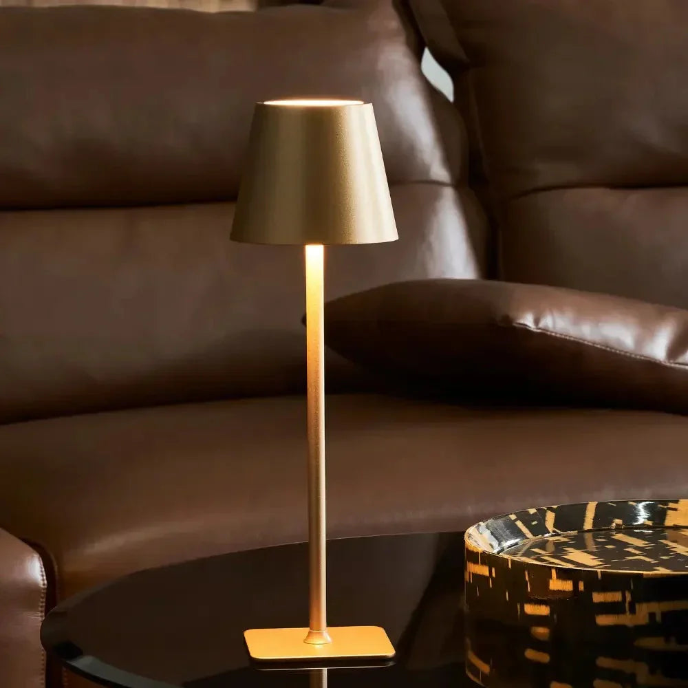 Dimmable Touch Rechargeable Table Lamp for Indoor & Outdoor Use
