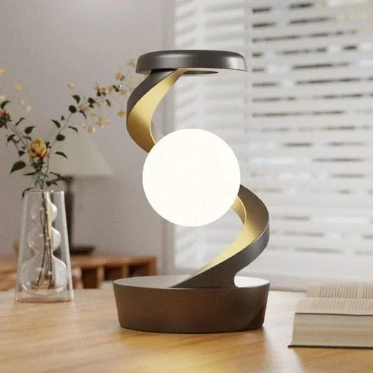 Levitating LED Lamp & Wireless Charger - Floating Glow Light