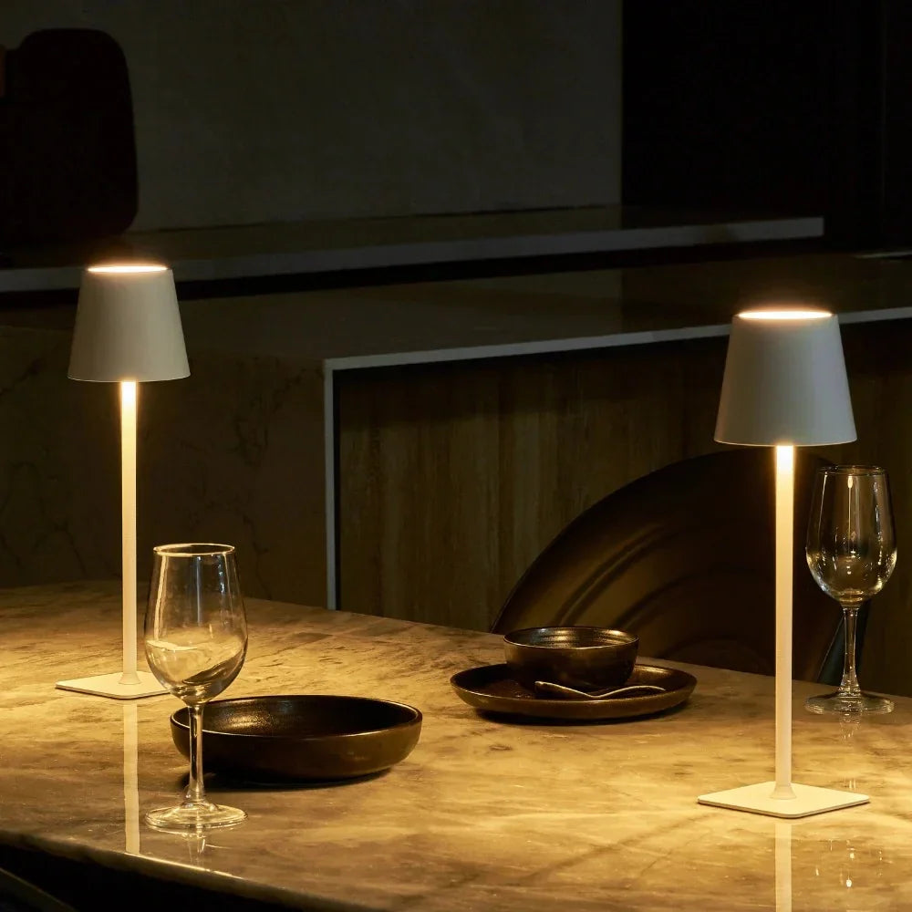 Dimmable Touch Rechargeable Table Lamp for Indoor & Outdoor Use