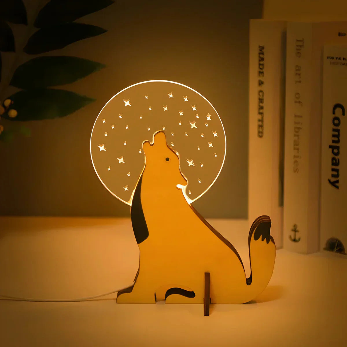 Kids' Animal Table Lamp - Soft Glow Night Light for Bedroom Decor