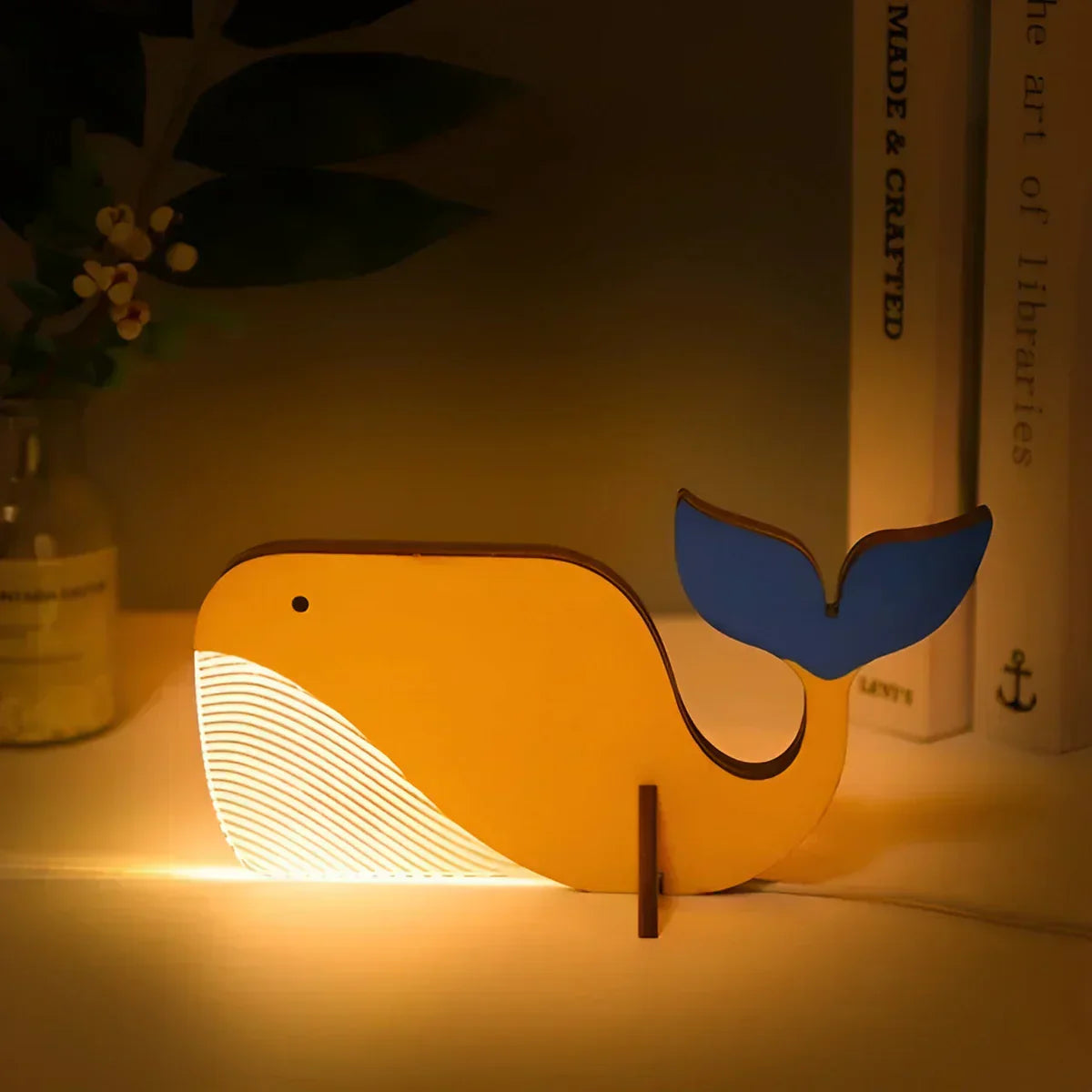 Kids' Animal Table Lamp - Soft Glow Night Light for Bedroom Decor