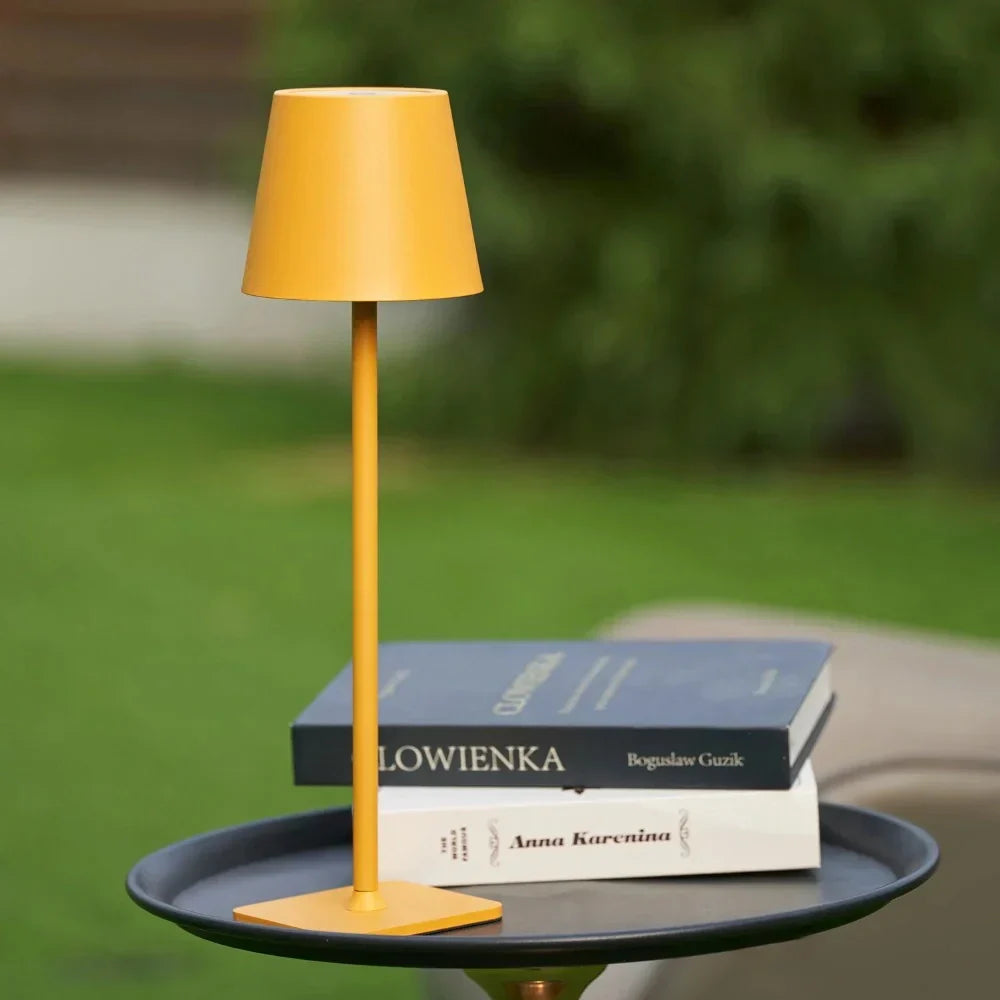 Dimmable Touch Rechargeable Table Lamp for Indoor & Outdoor Use