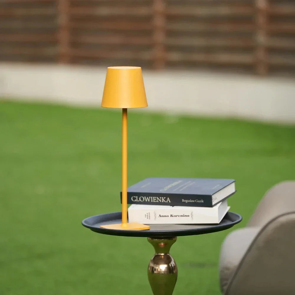 Dimmable Touch Rechargeable Table Lamp for Indoor & Outdoor Use